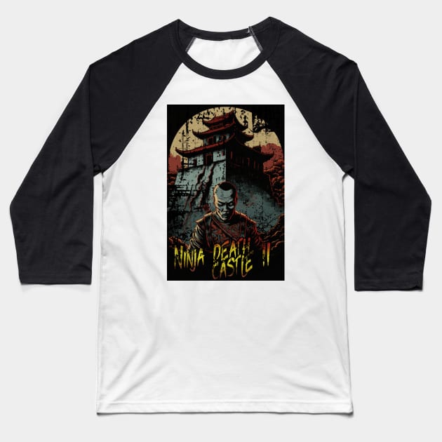 Ninja death Castle II Baseball T-Shirt by obstinator